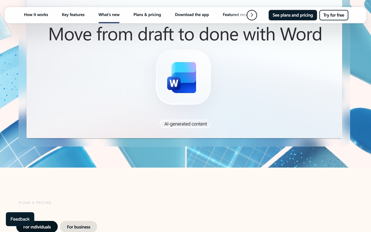 Microsoft 365 — the product in use