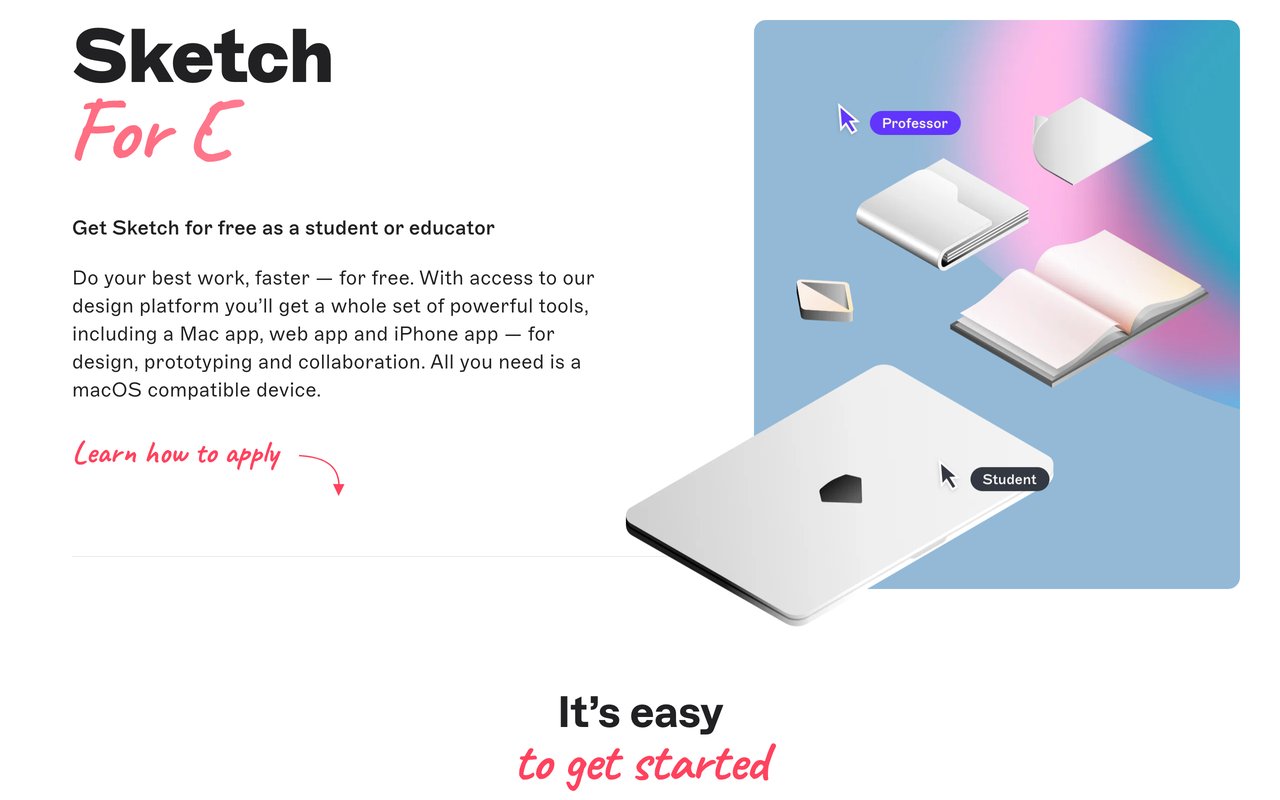 Sketch — official page screenshot 1