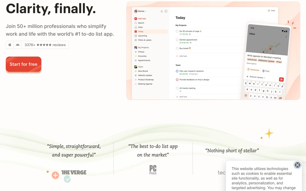 Todoist preview