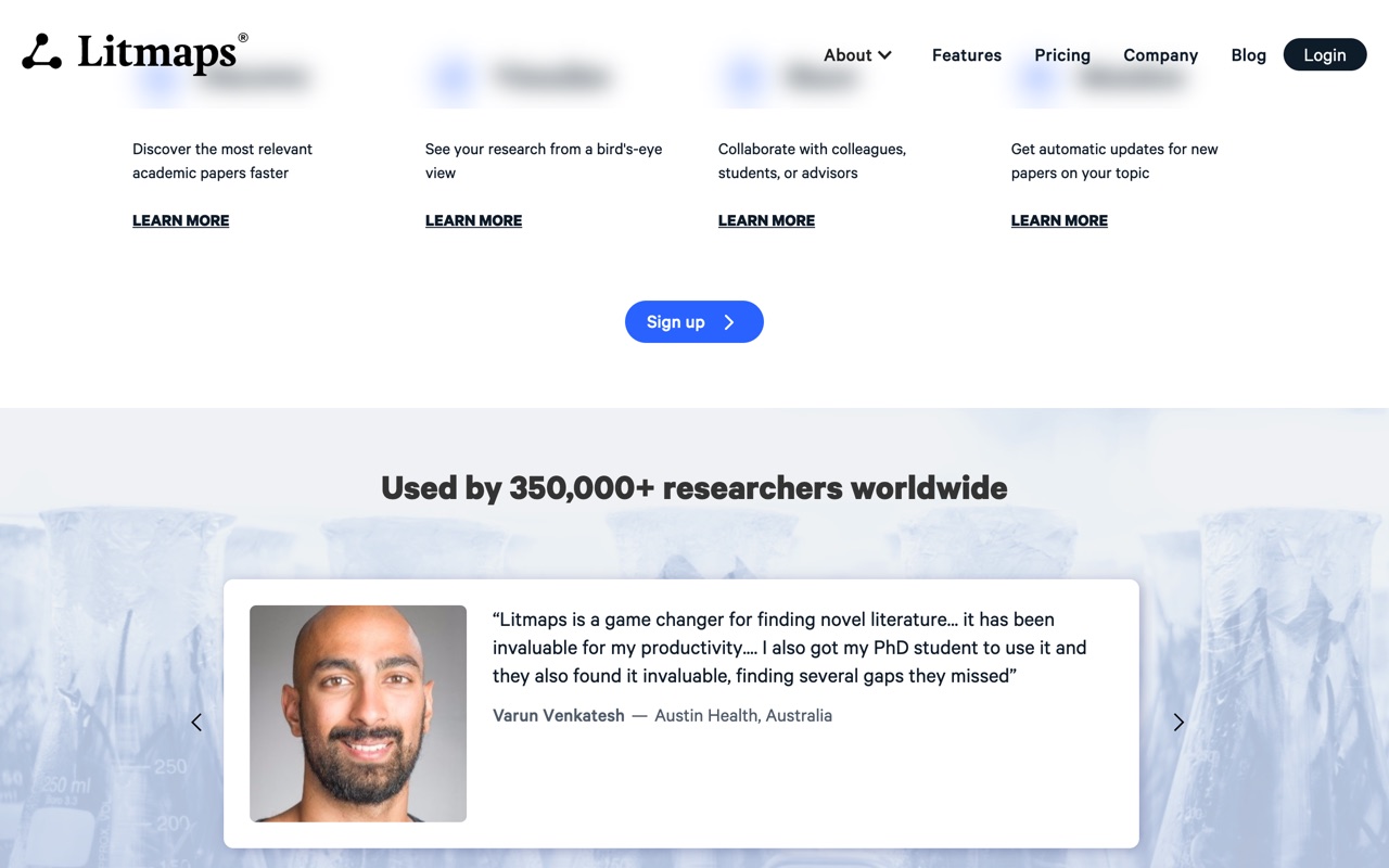 Litmaps — official site screenshot